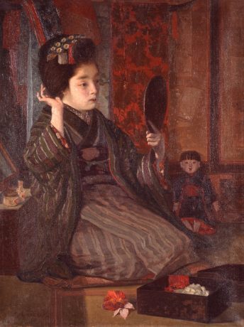 コレクション展「特集展示　生誕150年記念　寺松国太郎」担当学芸員によるギャラリートーク