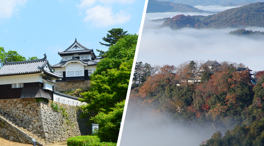 備中松山城